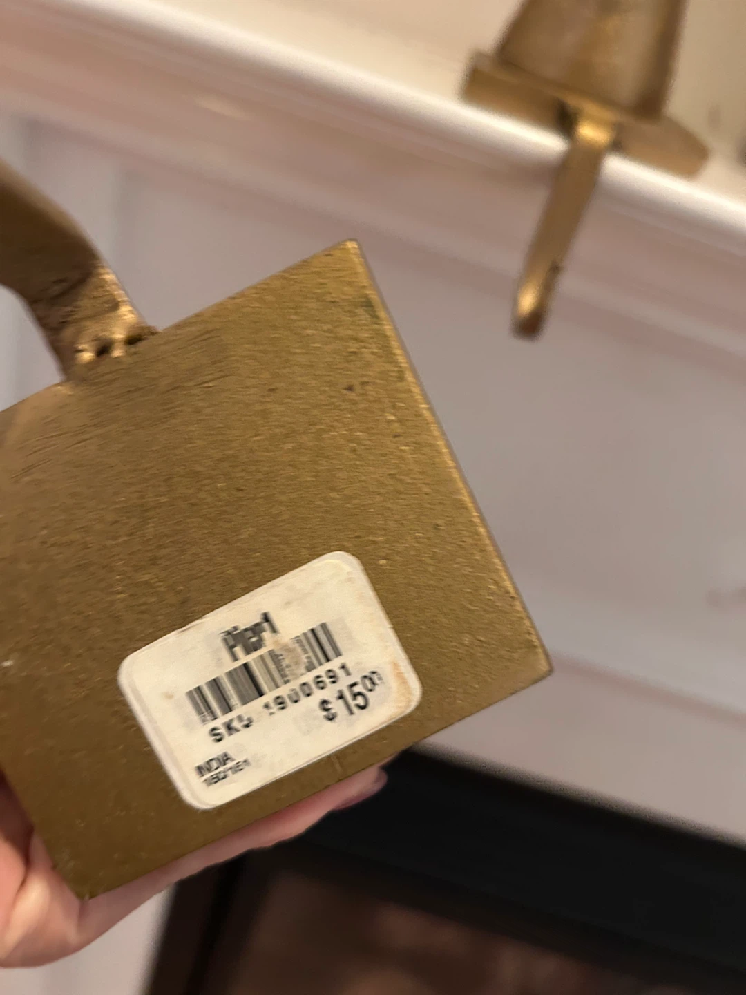 Pier 1 Angel Stocking Holders - Gold - photo 3