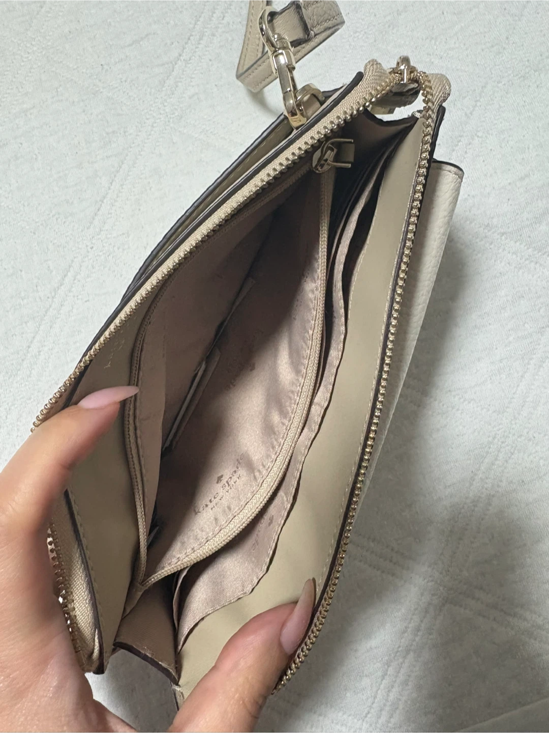 Kate Spade Crossbody Bag - Beige - photo 2