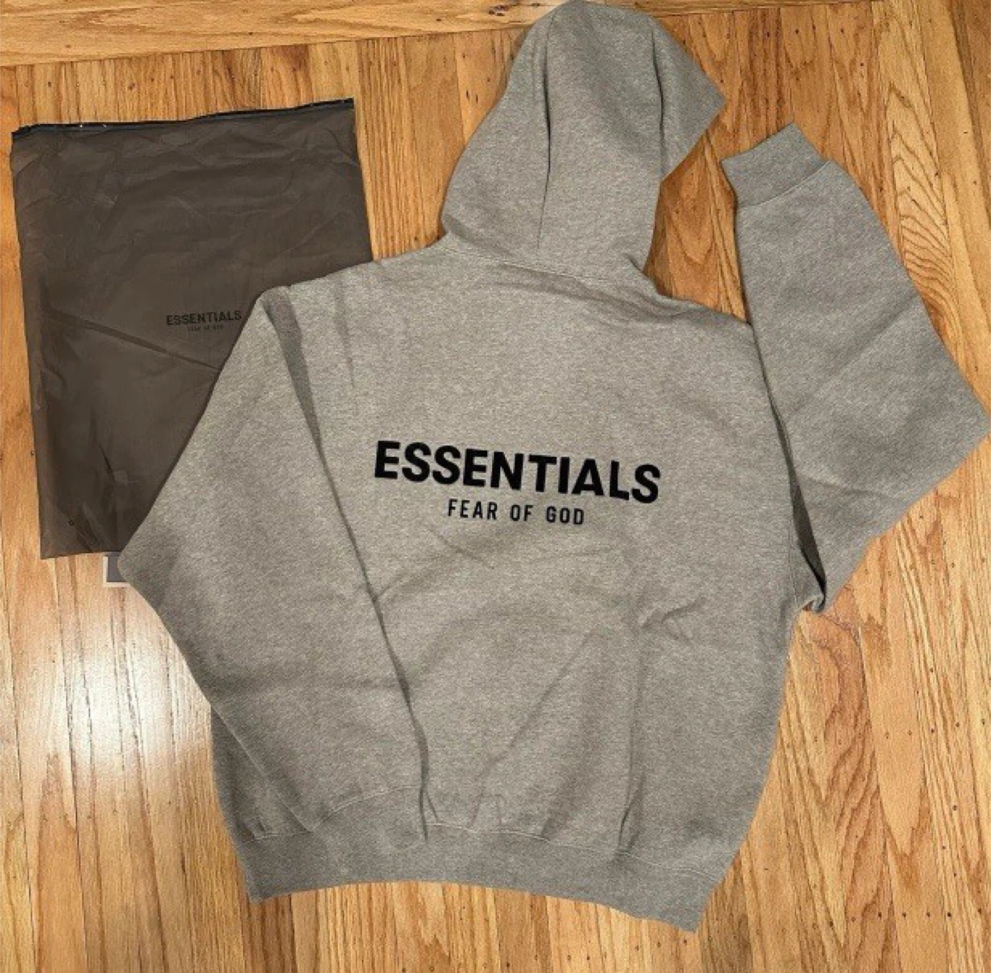 New Essentials Fear of God Hoodie - Grey