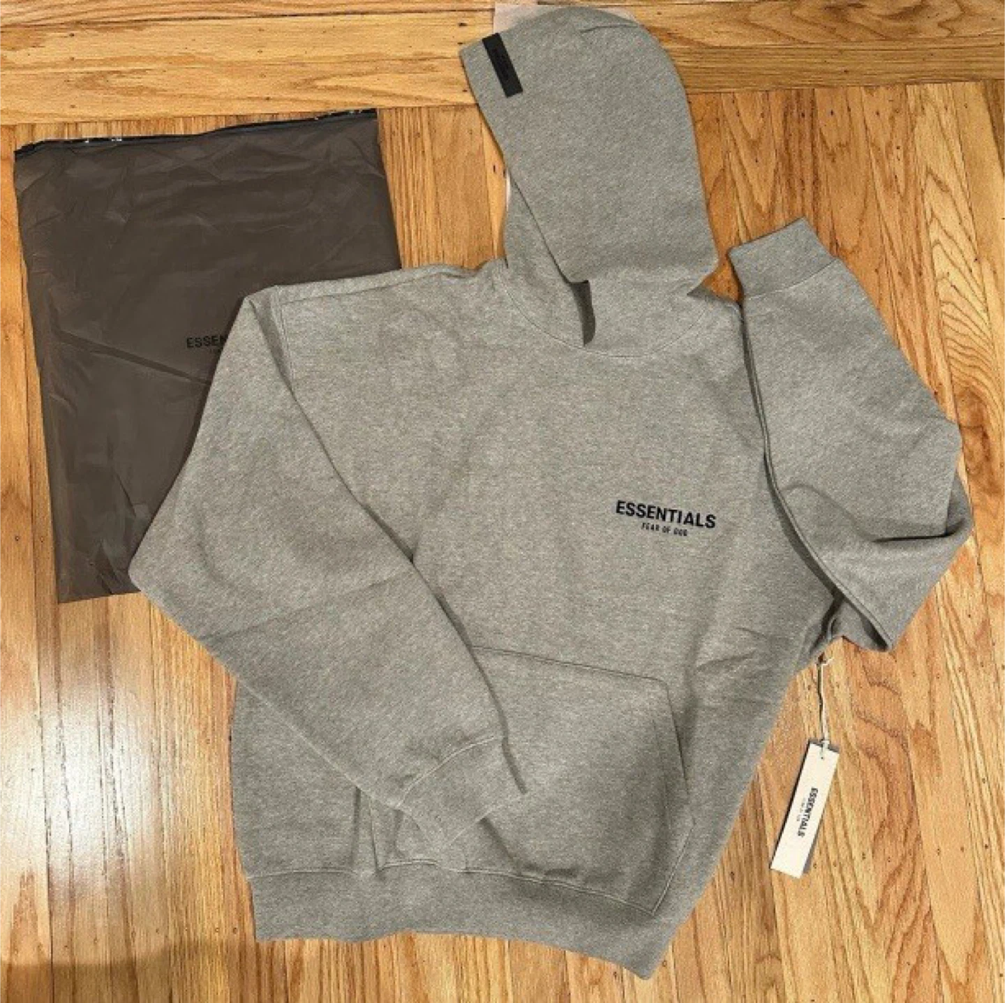 New Essentials Fear of God Hoodie - Grey - photo 2