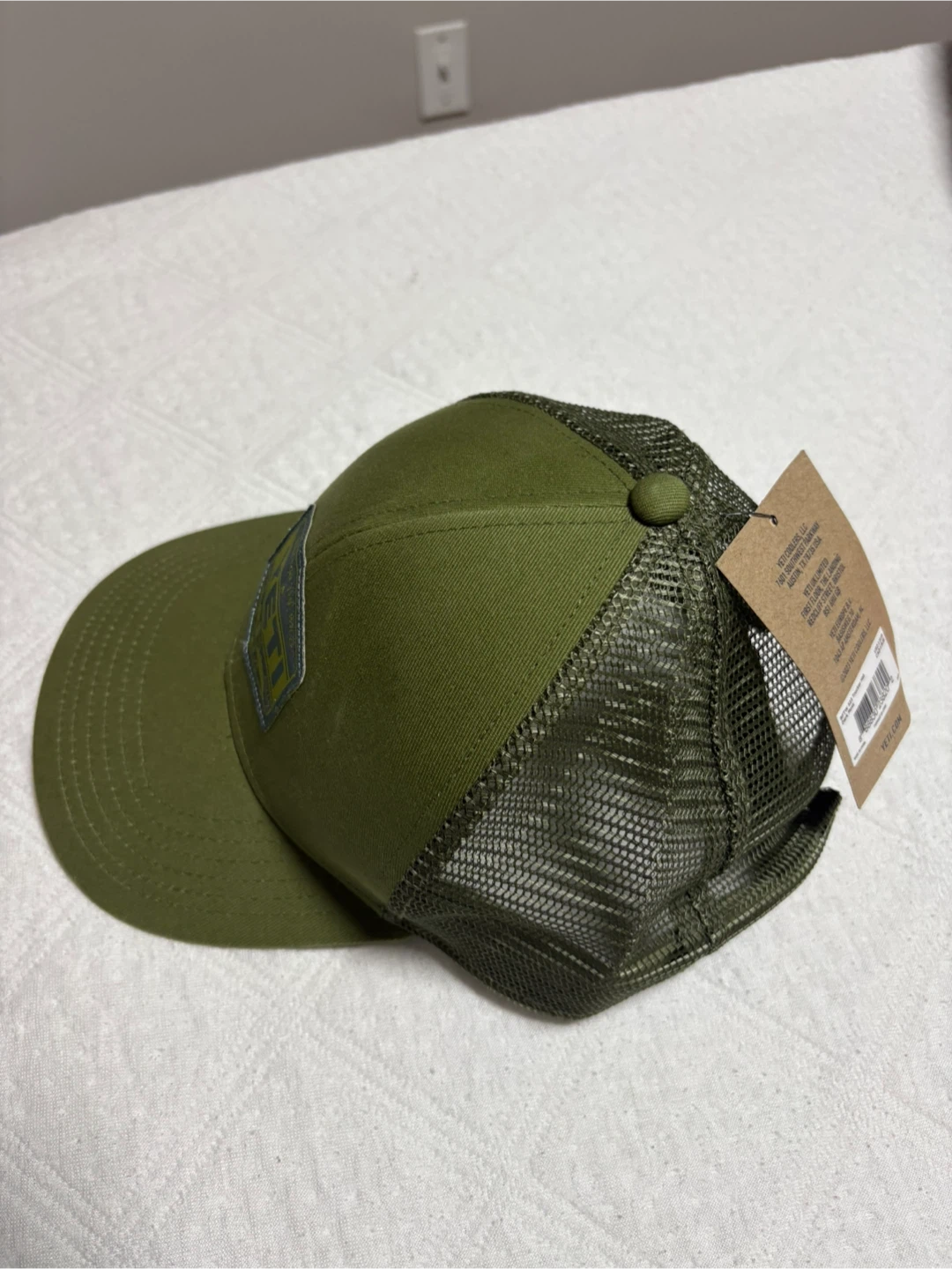 Yeti Olive Green Trucker Hat - photo 2