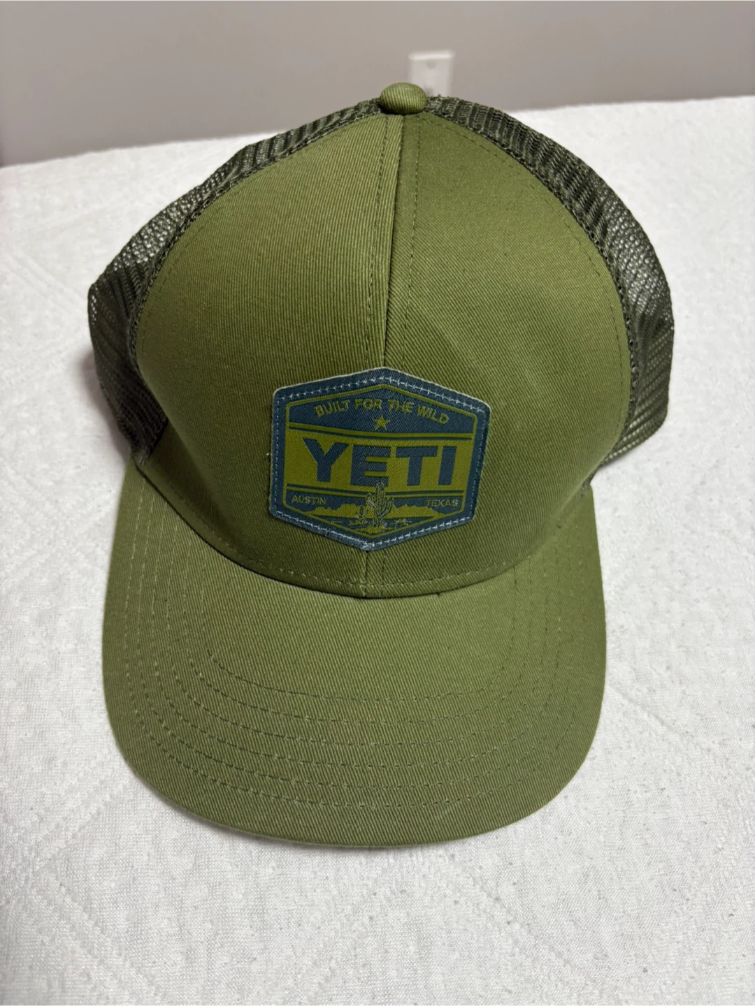 Yeti Olive Green Trucker Hat