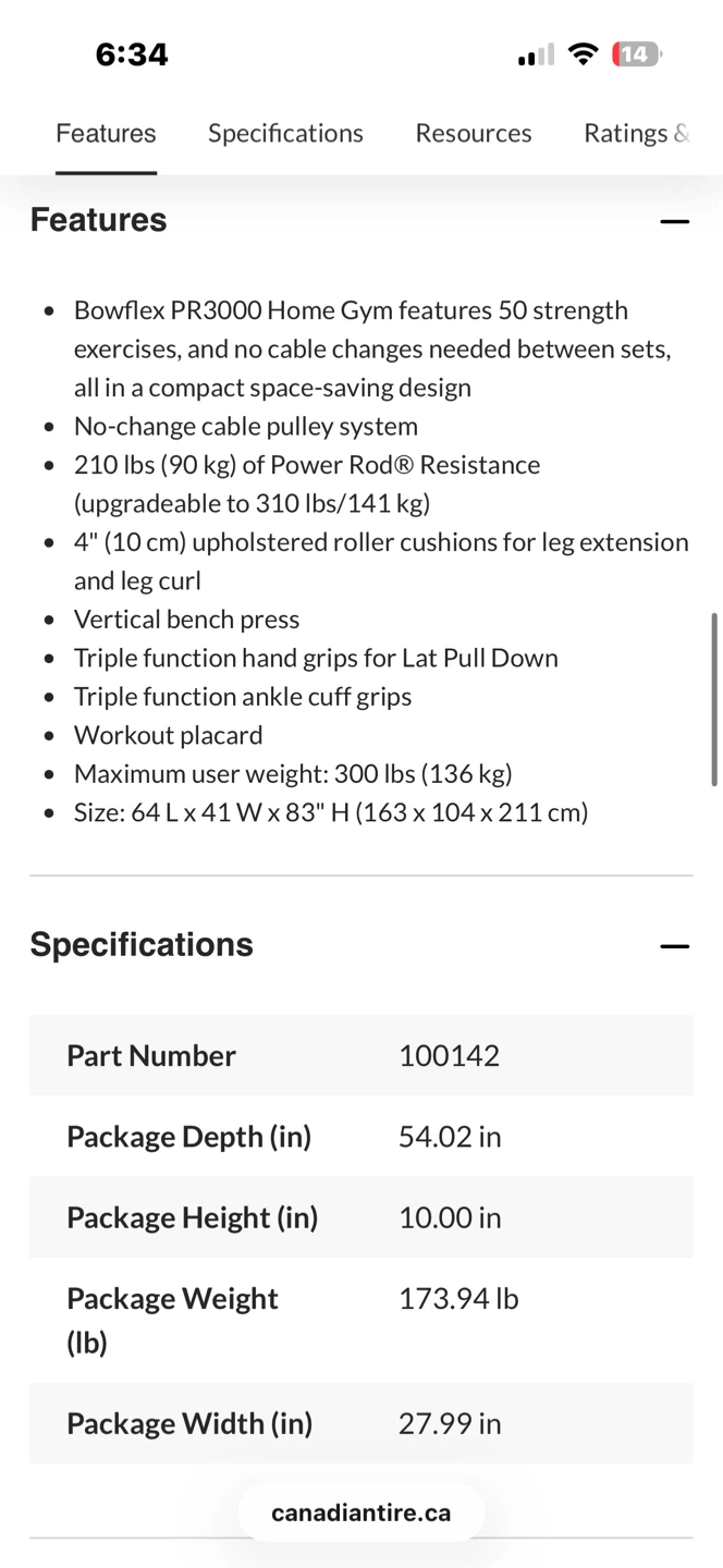 Bowflex PR3000 Home Gym - photo 2