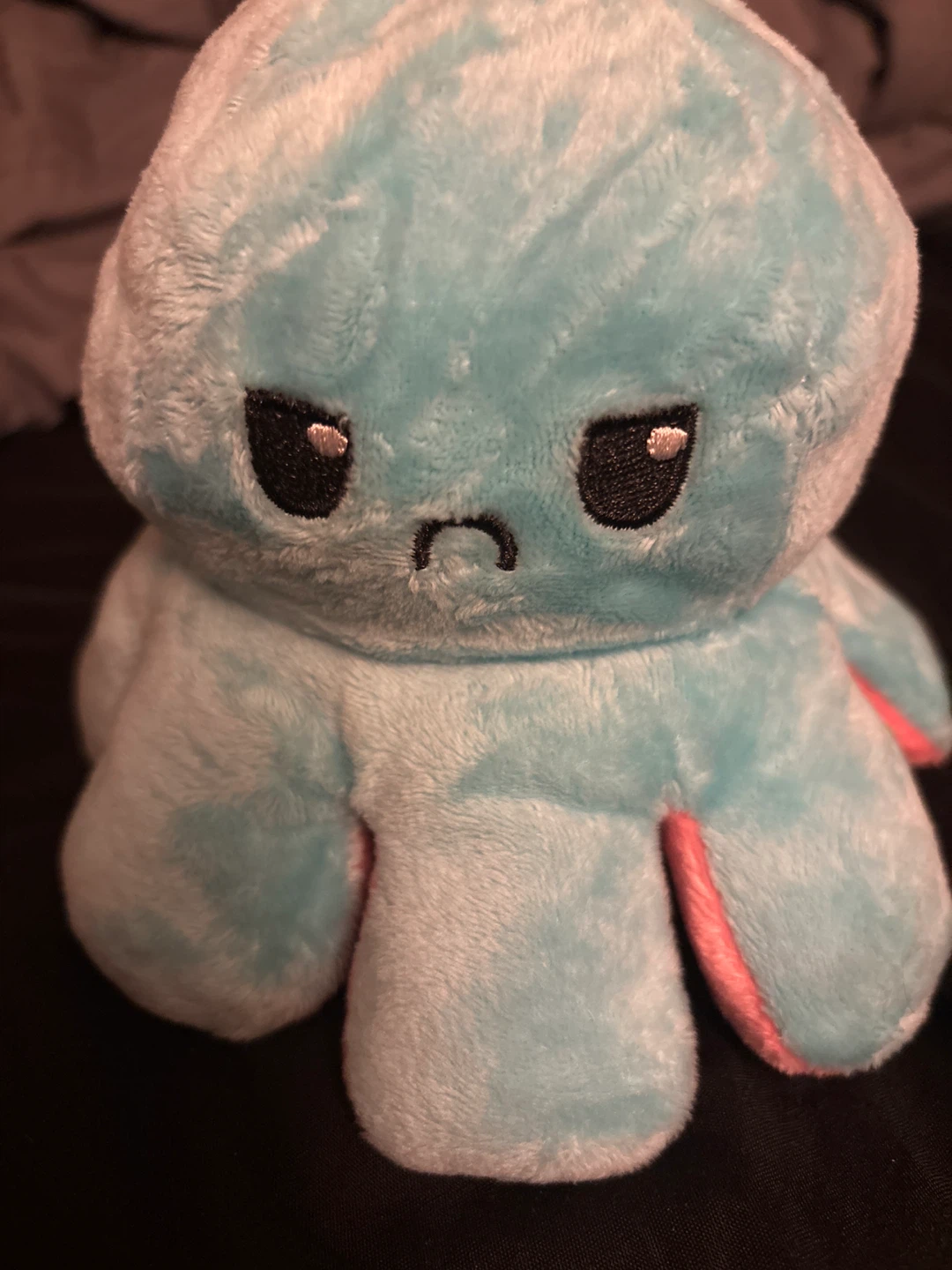 Reversible Octopus Plushie - Blue & Pink - photo 2