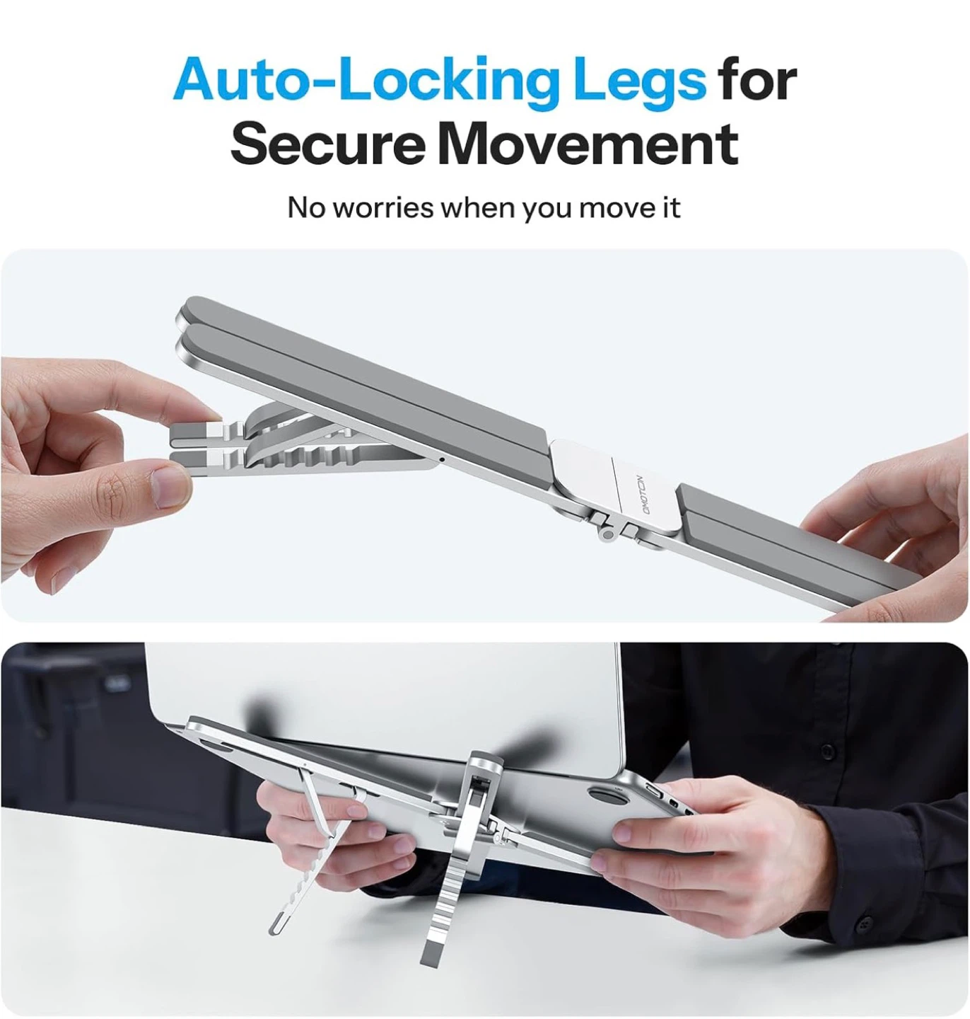 OMOTON LA15 Laptop Stand - Adjustable & Foldable - photo 3