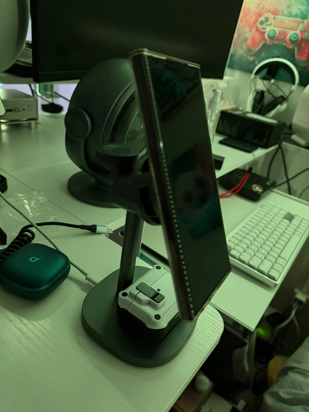 Elecdov 3-in-1 Magnetic Charging Station for Samsung