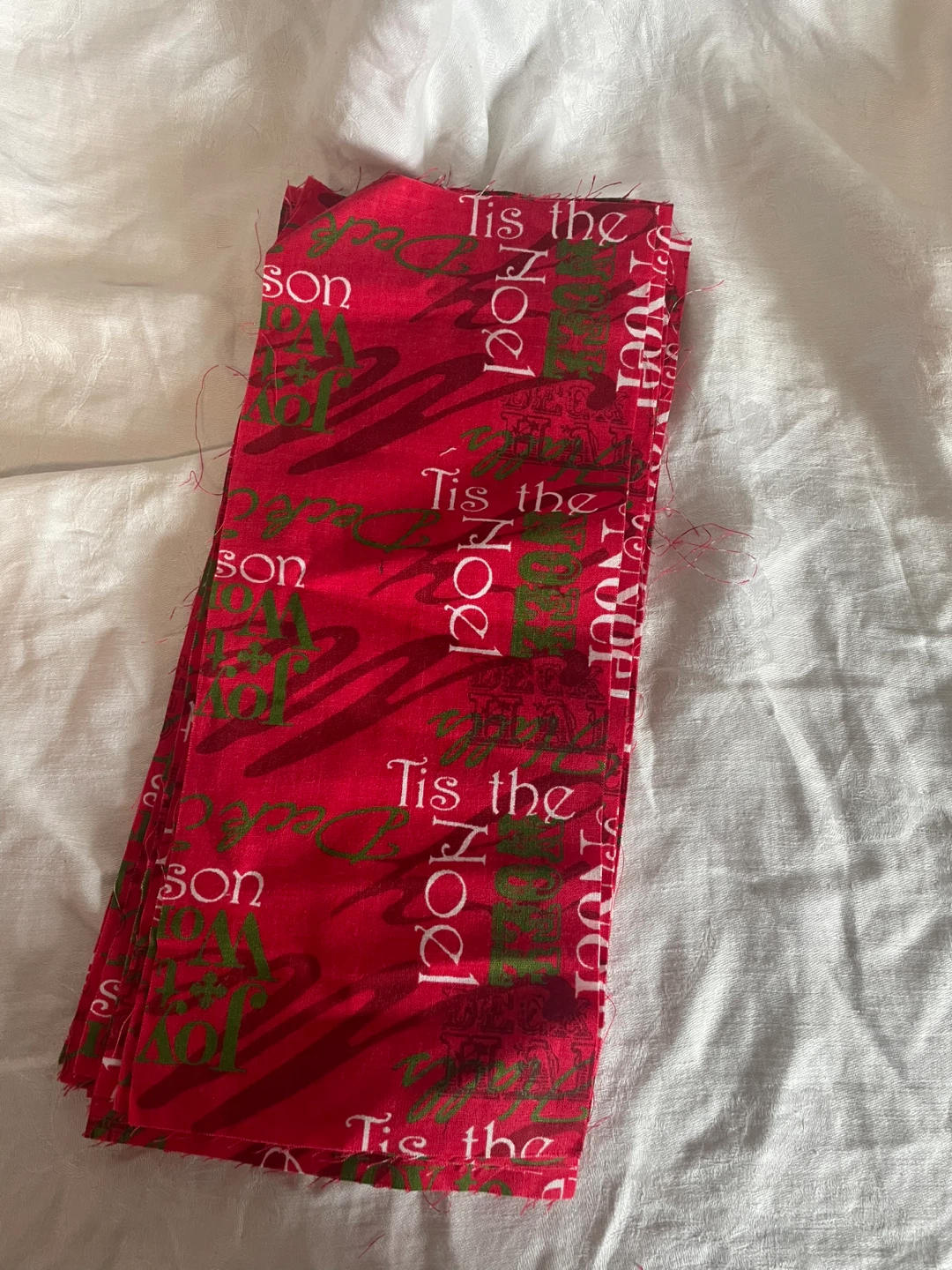 Christmas Fabric - 'Tis the Season' Red & Green - photo 3