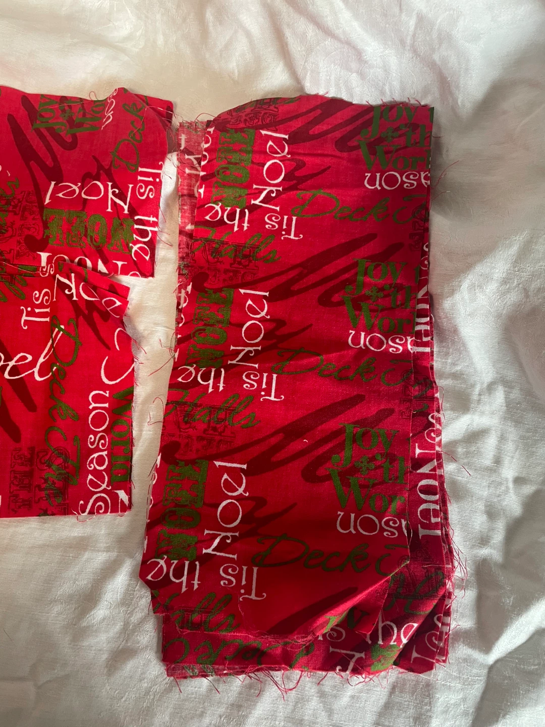 Christmas Fabric - 'Tis the Season' Red & Green - photo 2