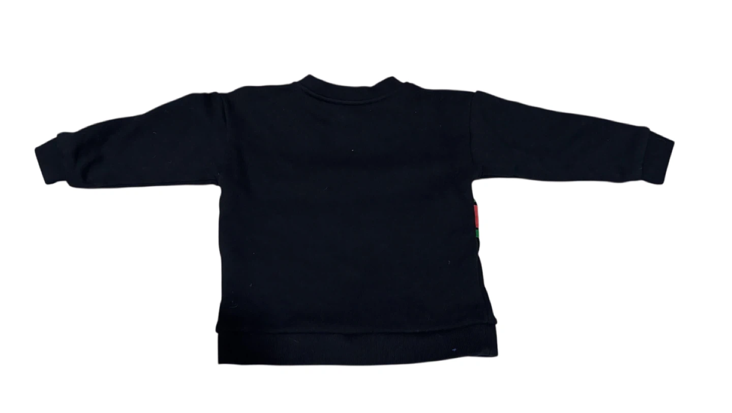 Gucci Kids Black Logo Sweatshirt - Size 18-24 Months - photo 5