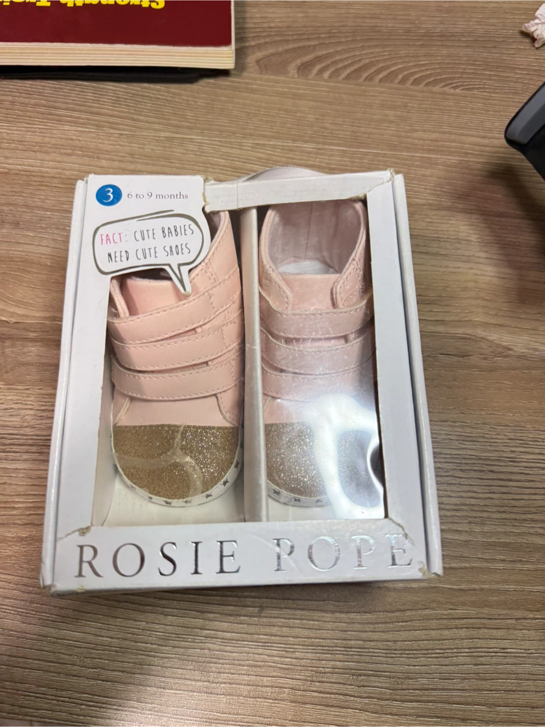 Rosie Pope Baby Shoes - 6-9 Months - Light Pink - photo 4