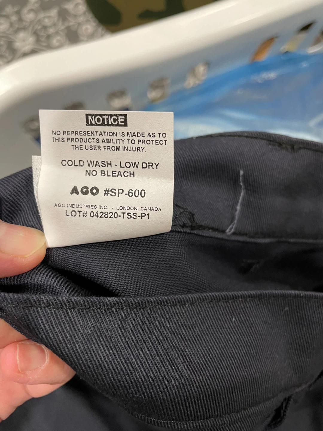 AGO Industries Work Pants - Size 40/30 - photo 5