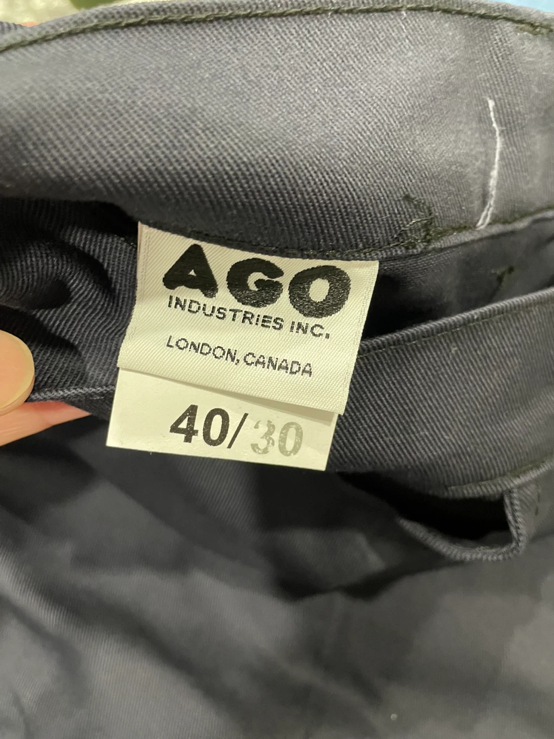 AGO Industries Work Pants - Size 40/30 - photo 2