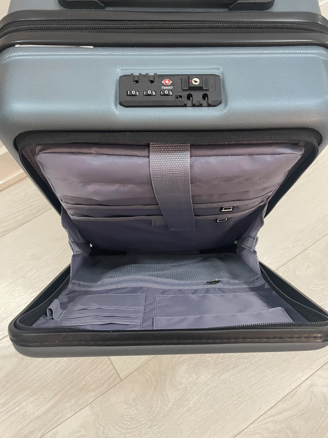 CoolLife Carry-On Suitcase - Grey - photo 3