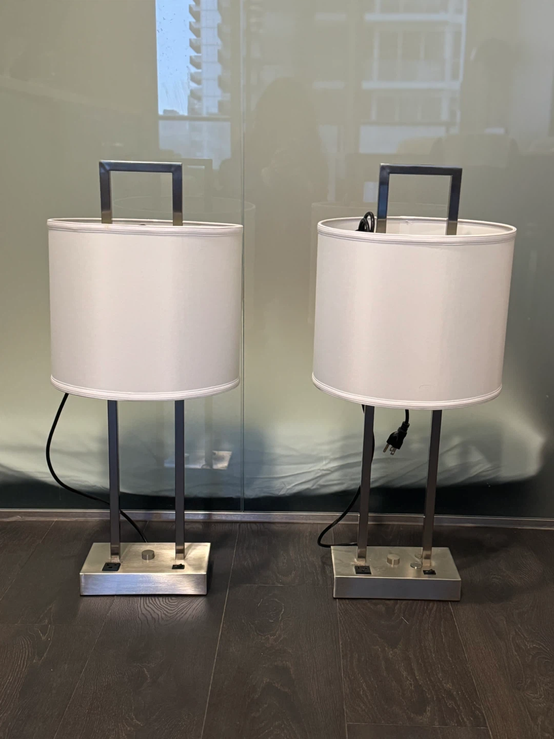 Nice Big size 75 cm tall / Pair of Table Lamps - photo 2