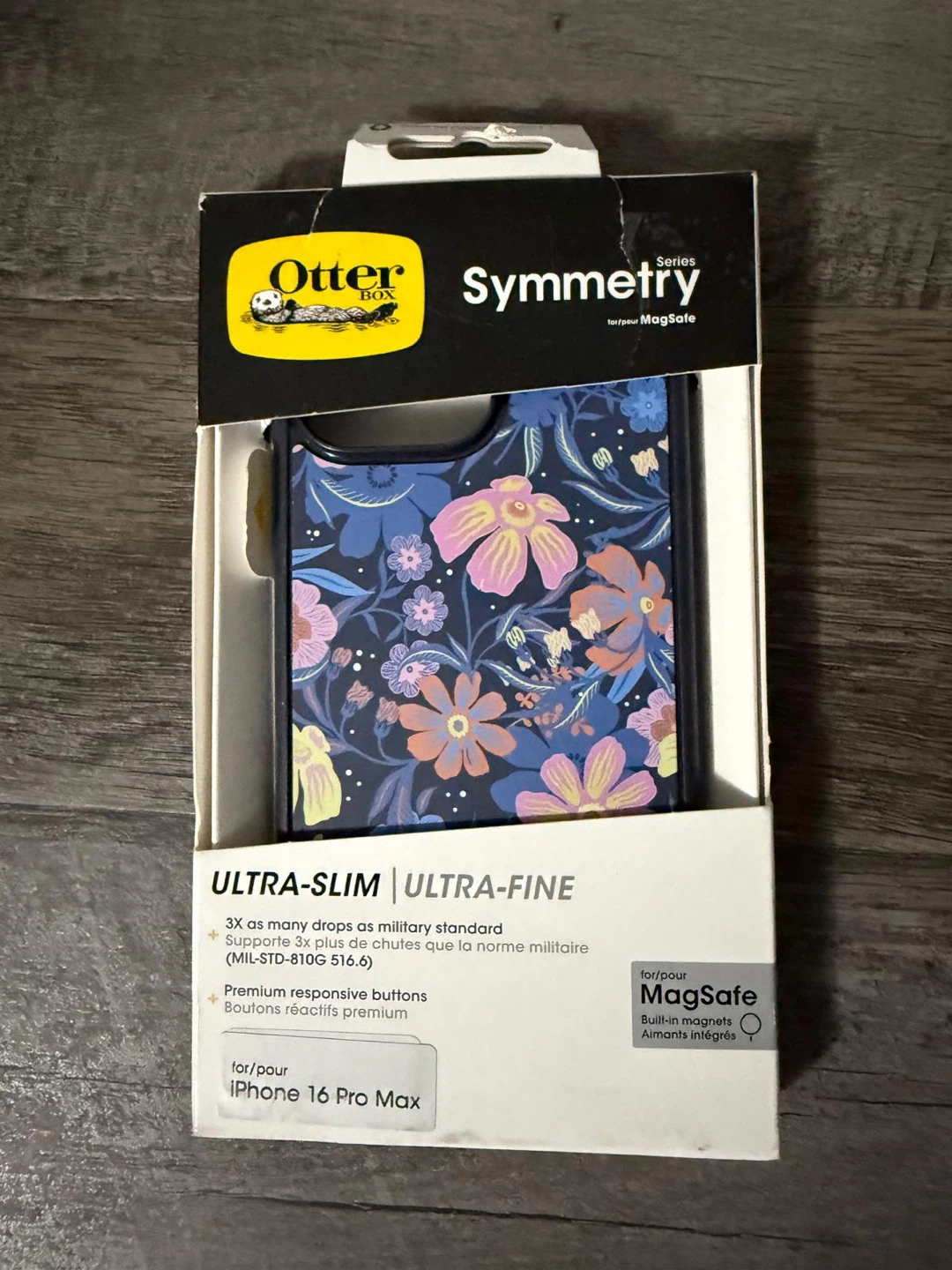 Otterbox iPhone 16 Pro Max Symmetry Case - Fairy Fauna Purple - photo 4