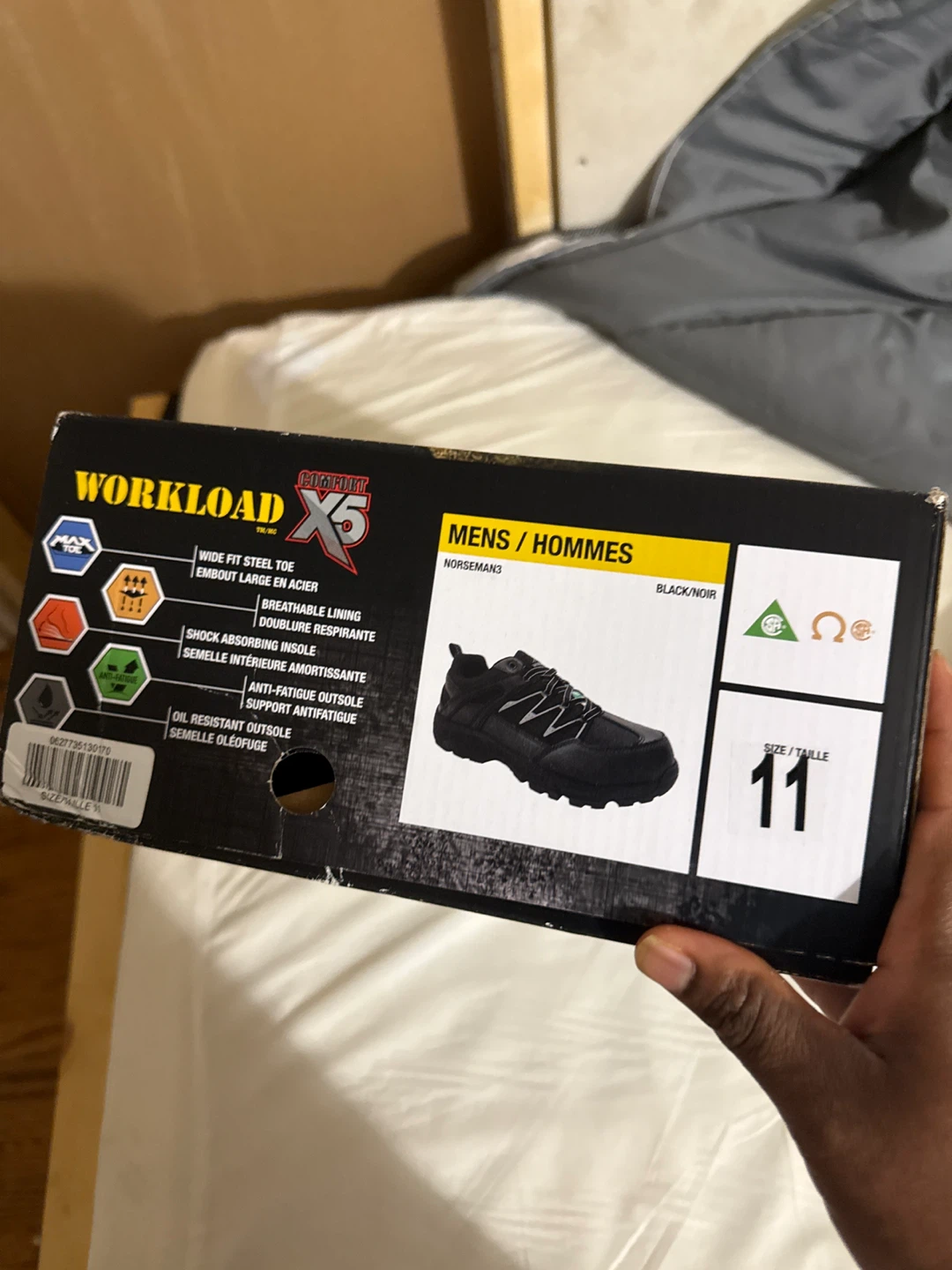 Workload Norseman 3 Men's Steel Toe Shoes - Size 11 - photo 2