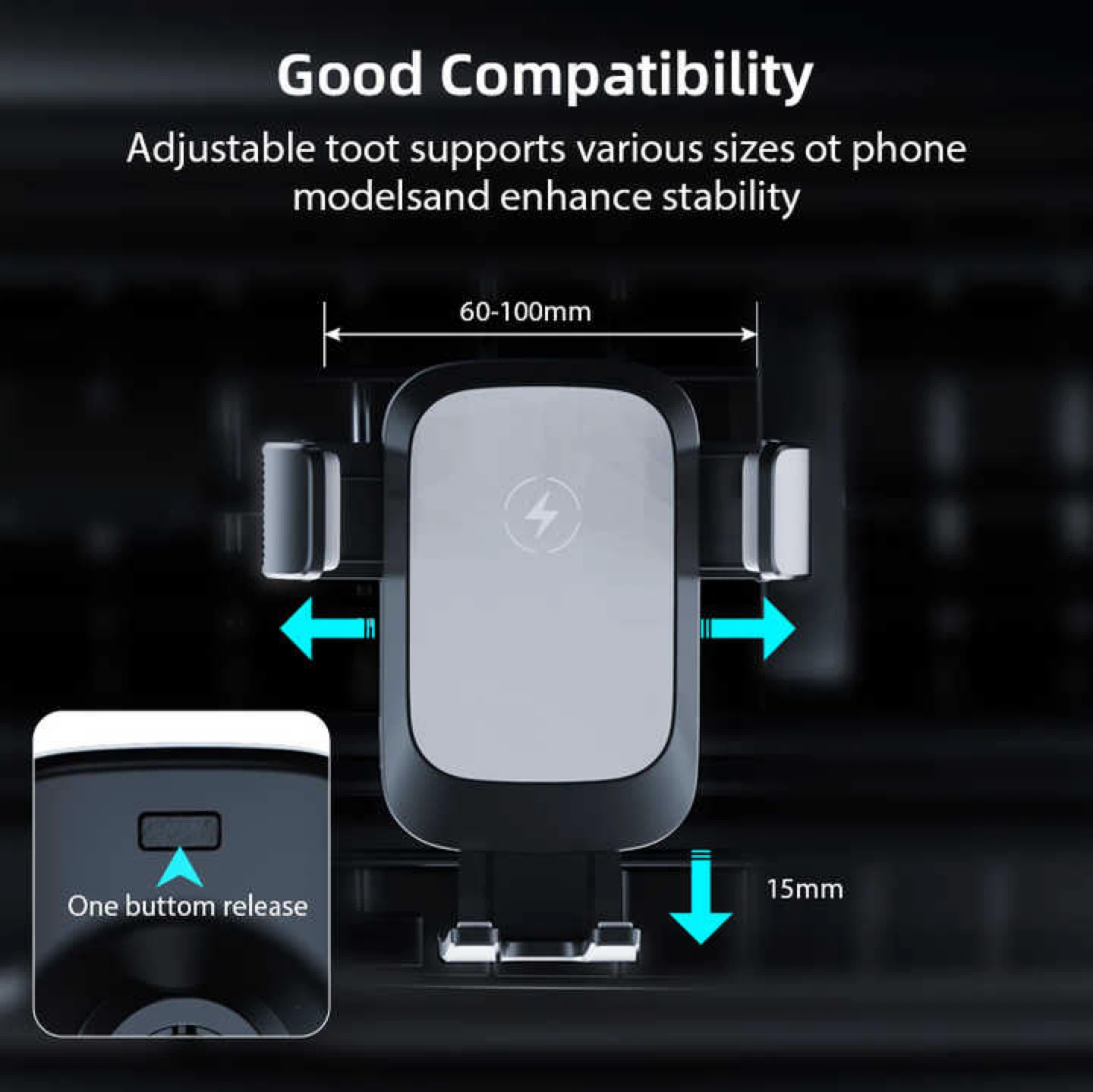Wireless Car Phone Charger - photo 2