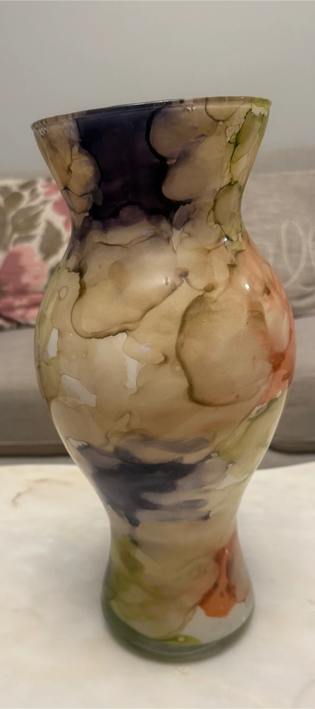 Decorative Art Glass Vase