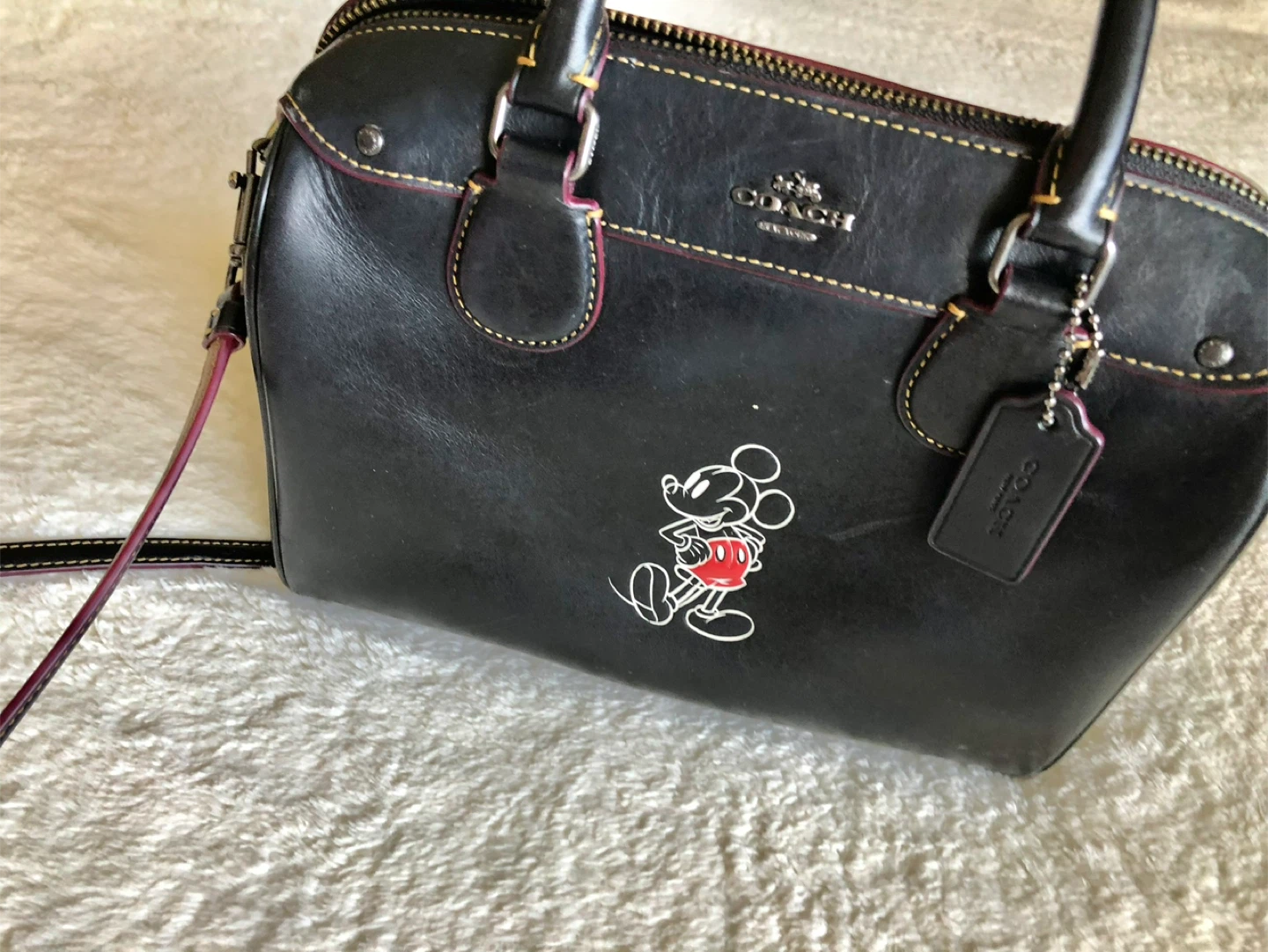 Coach Disney X Limited Edition Black Handbag