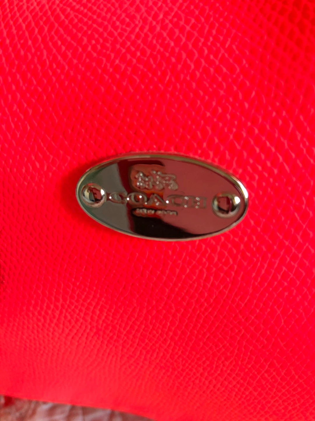 Coach Neon Pink Satchel - photo 5