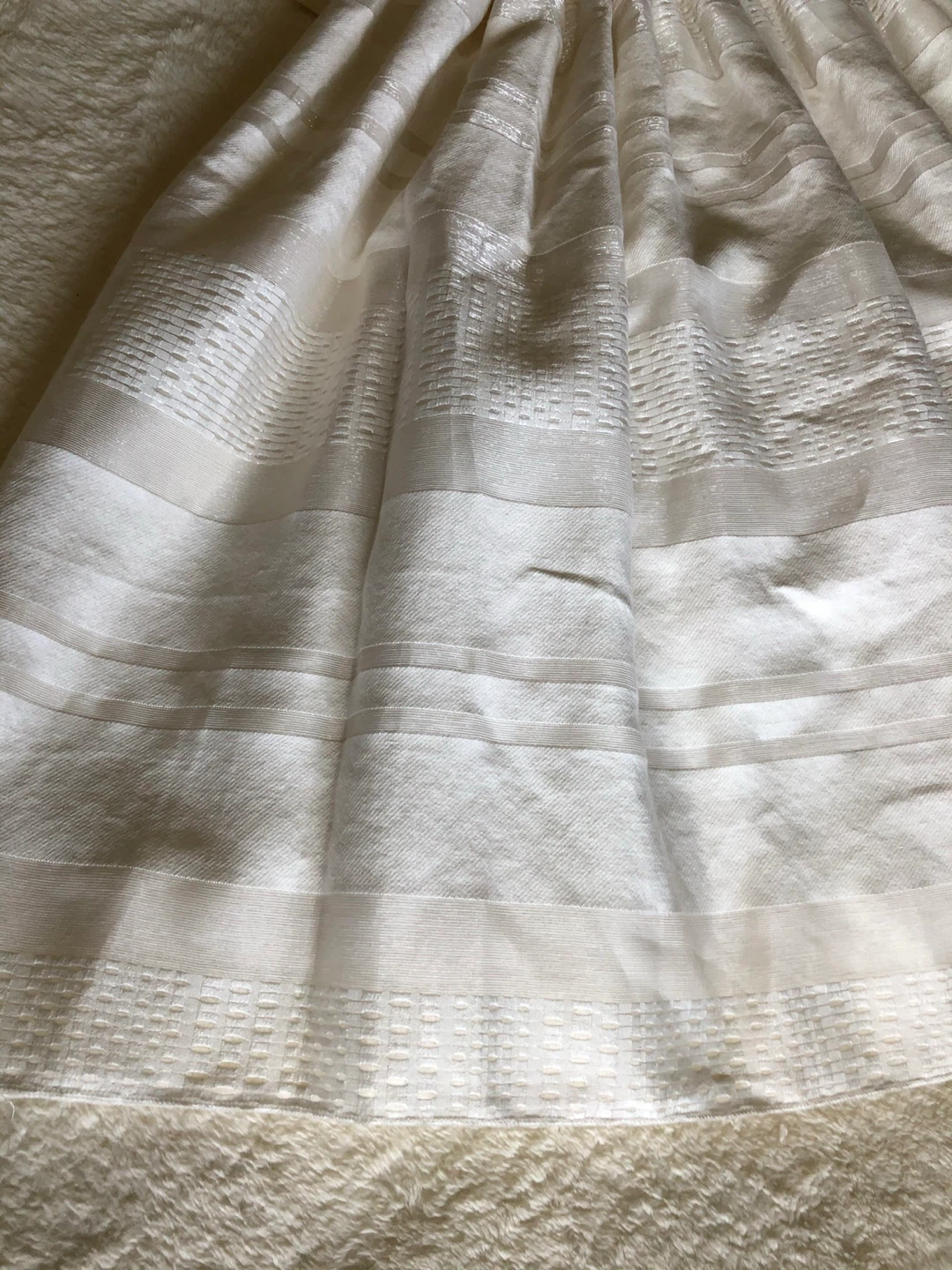 Cream Dress with Ribbon - photo 3