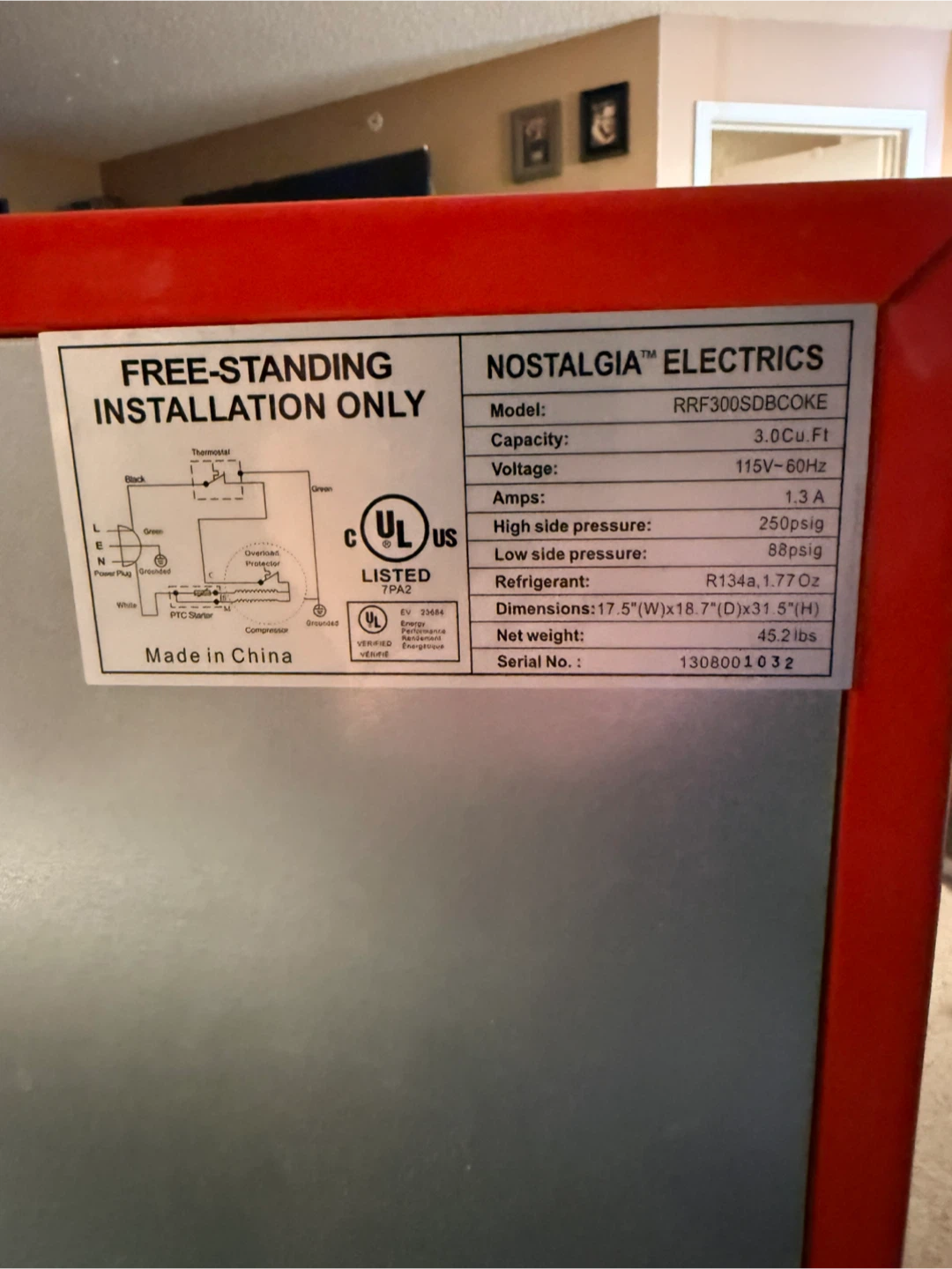Nostalgia Coca-Cola Mini Fridge - 3.0 cu ft - photo 3