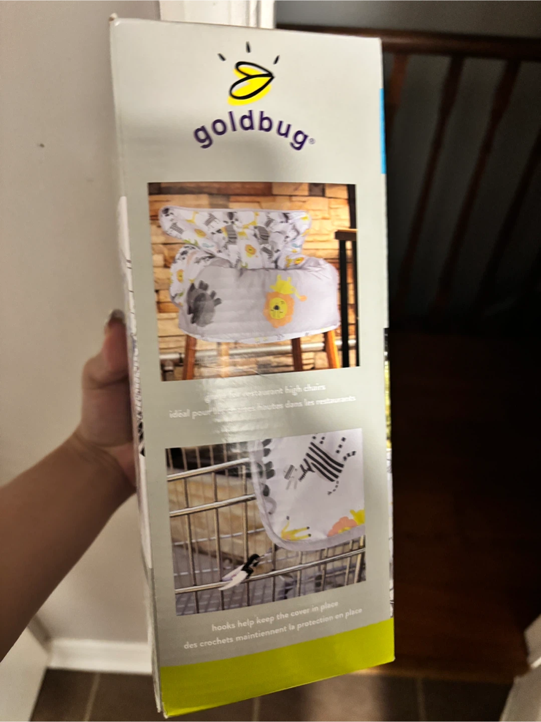 Goldbug Shopping Cart & High Chair Cover - photo 4
