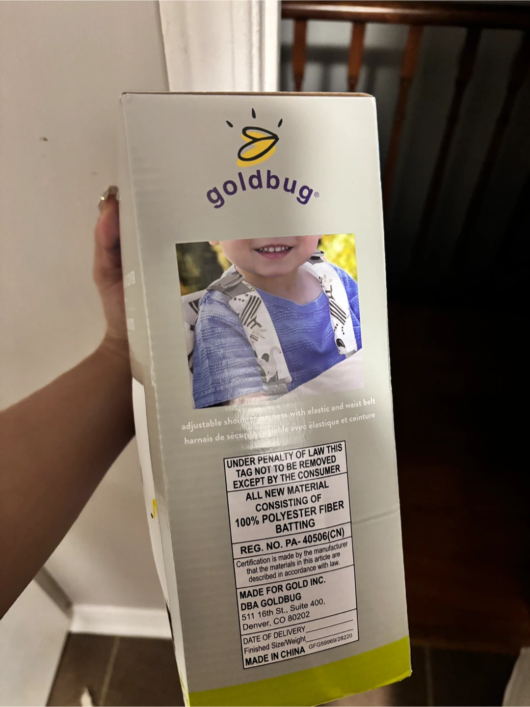 Goldbug Shopping Cart & High Chair Cover - photo 2