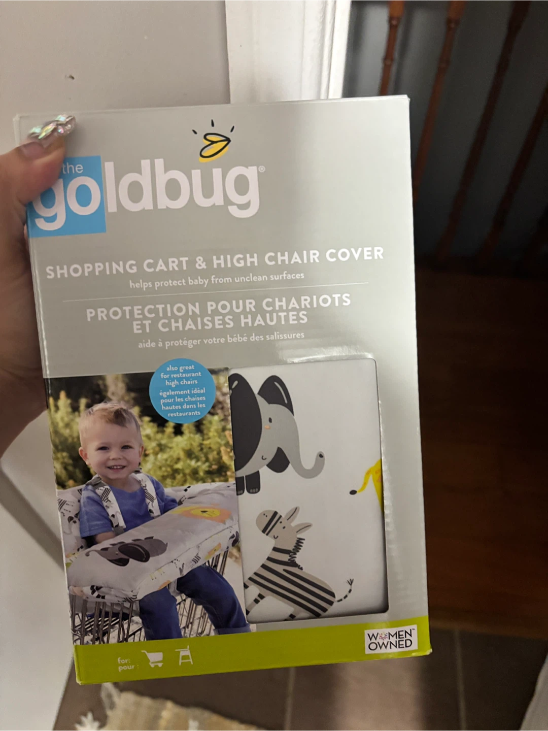 Goldbug Shopping Cart & High Chair Cover