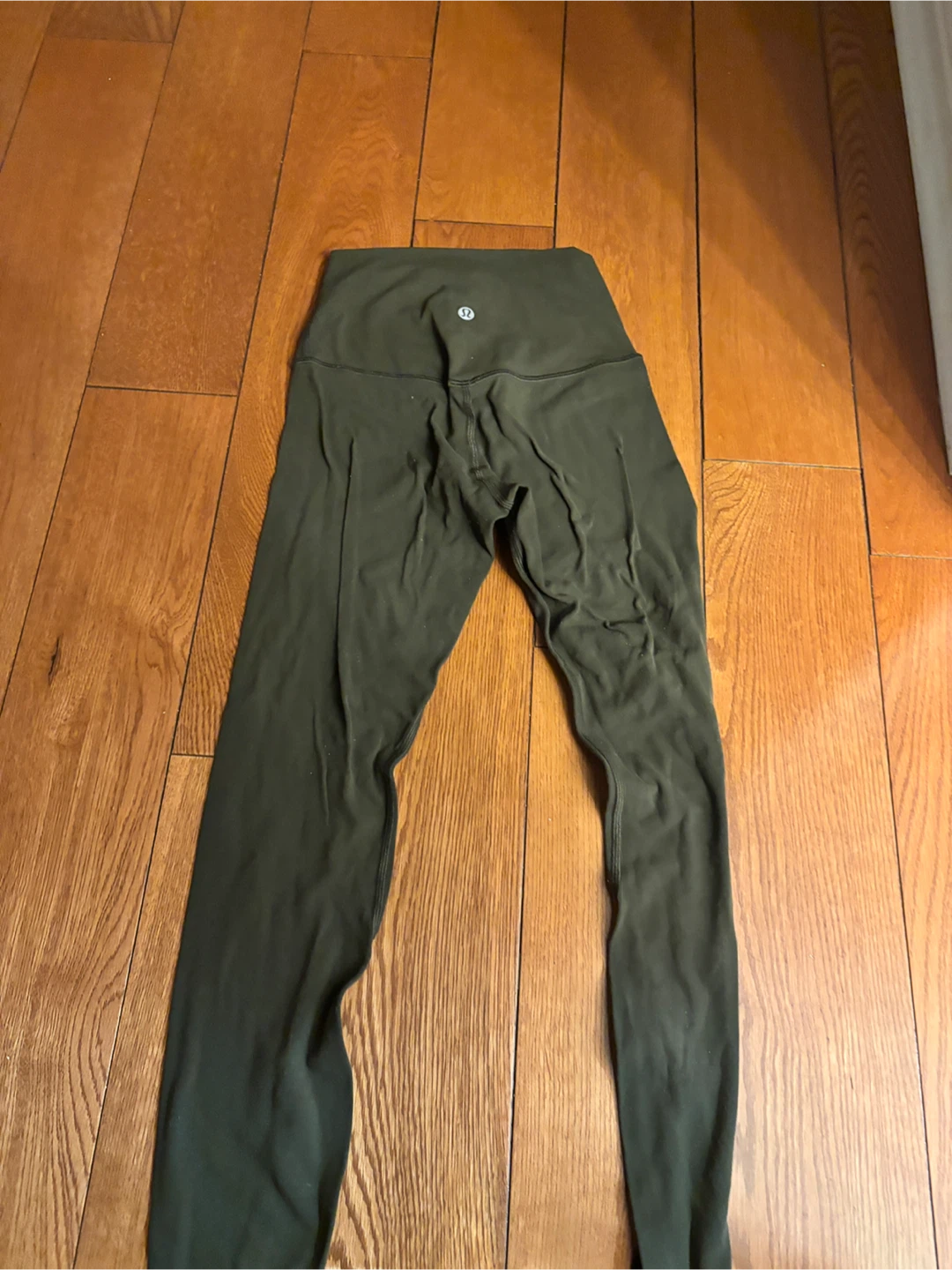 Lululemon Olive Green Leggings - Size 2 - photo 2
