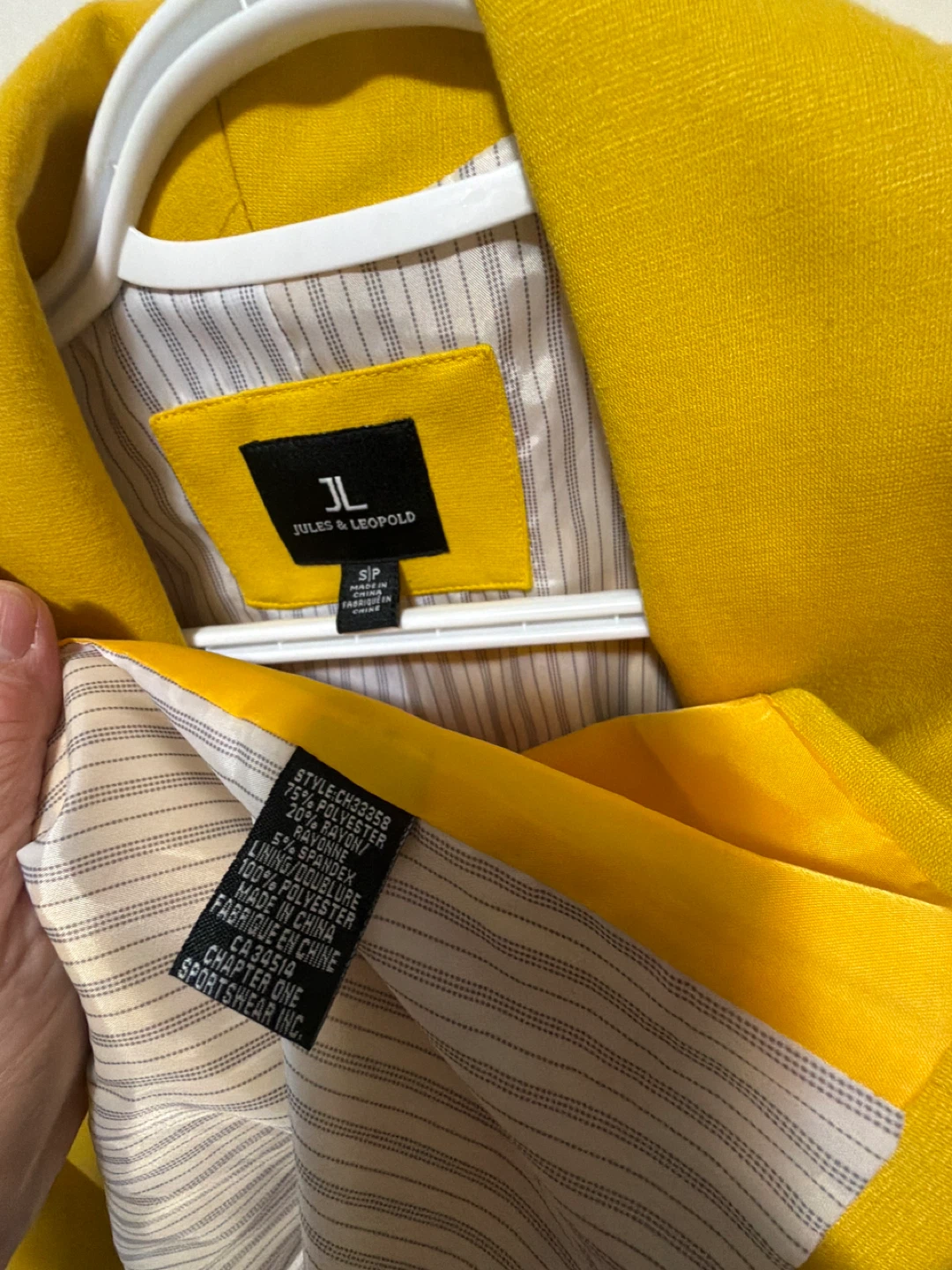 Ladies yellow blazer - photo 3