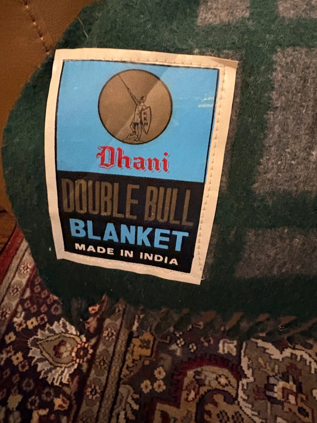Dhani Double Bull Blanket - Made in India