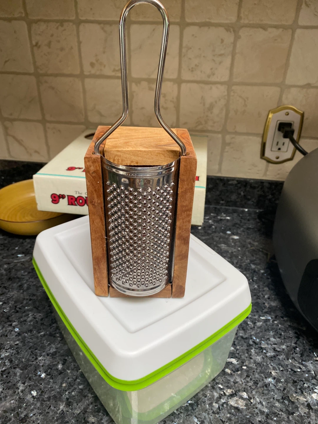Metal & Wood Cheese Grater - photo 3