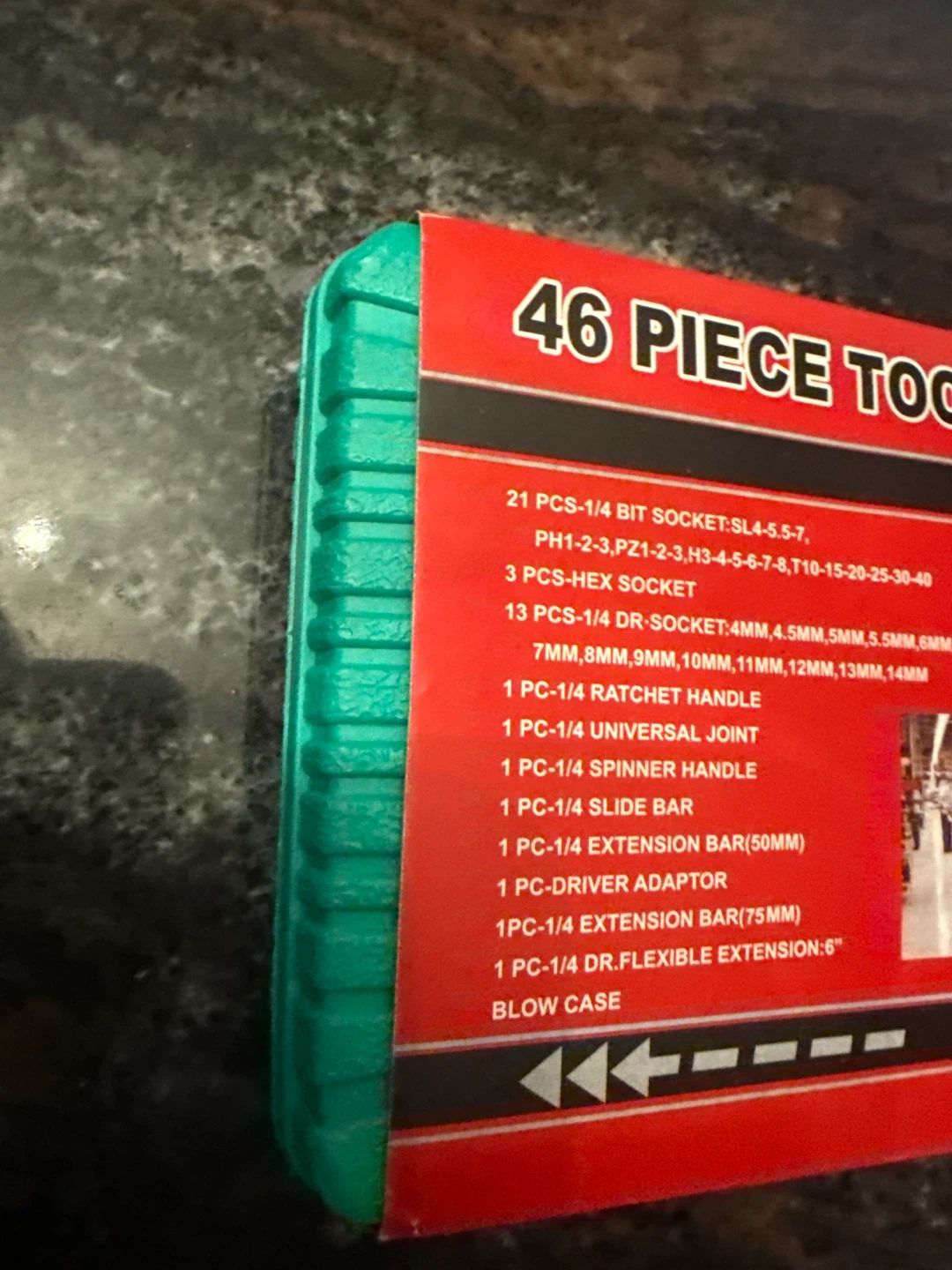 46 Piece Tool Set - Home & Auto - photo 3
