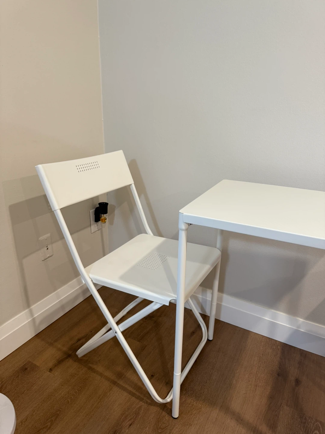 IKEA FEJAN Bistro Set, Outdoor, White - photo 3