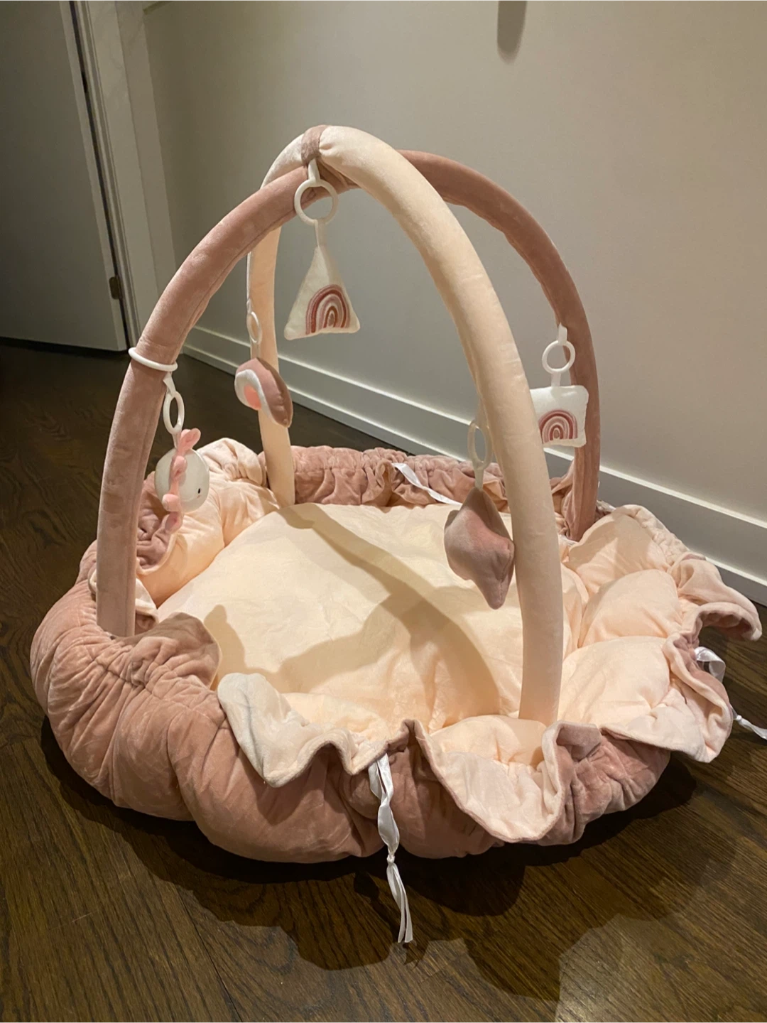 5-in-1 Thick & Plush Play Gym, Convertible Baby Play Mat - photo 4