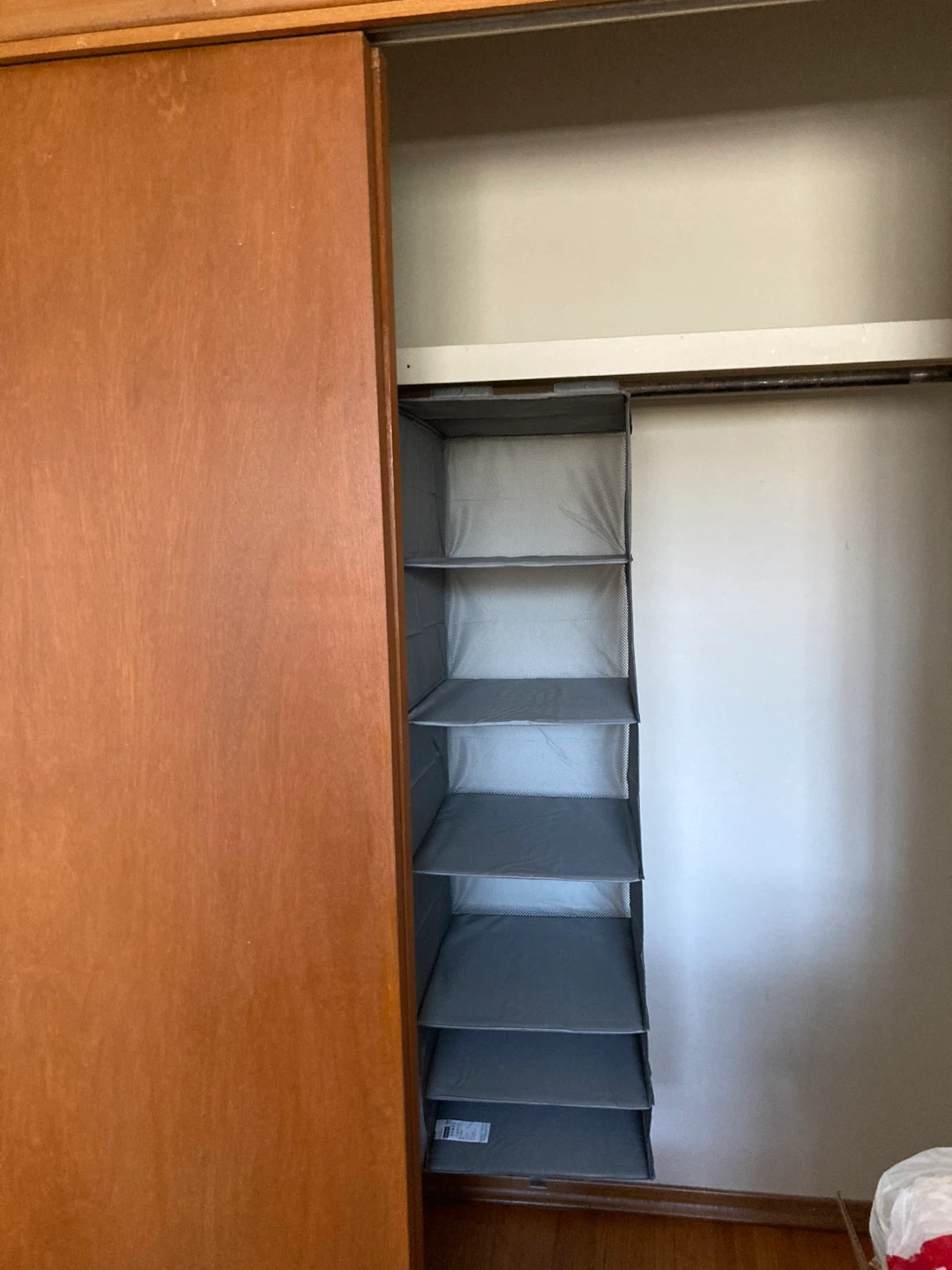 Hanging Closet Organizer - Grey - photo 2