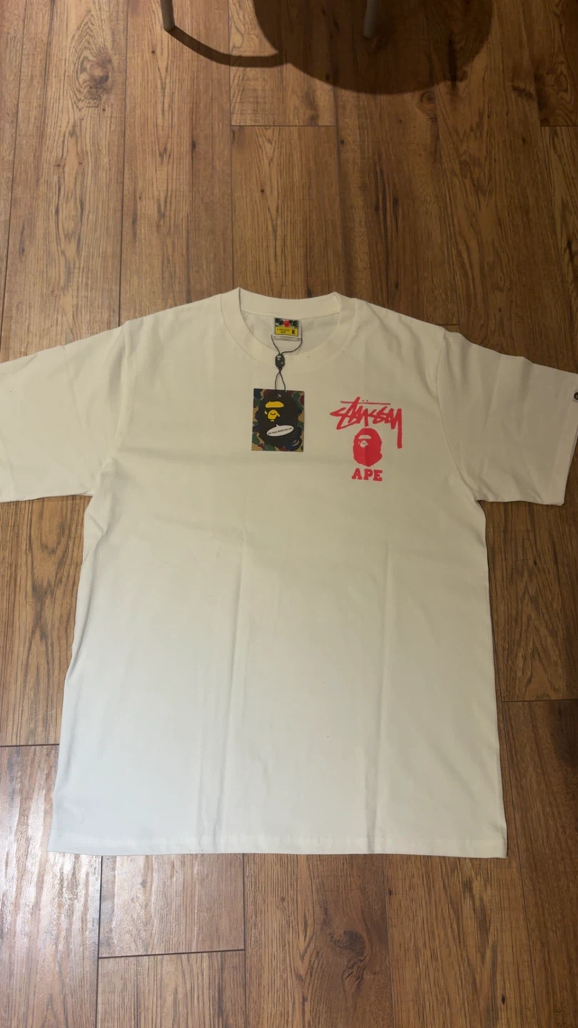 Stussy x BAPE T-Shirt - photo 2