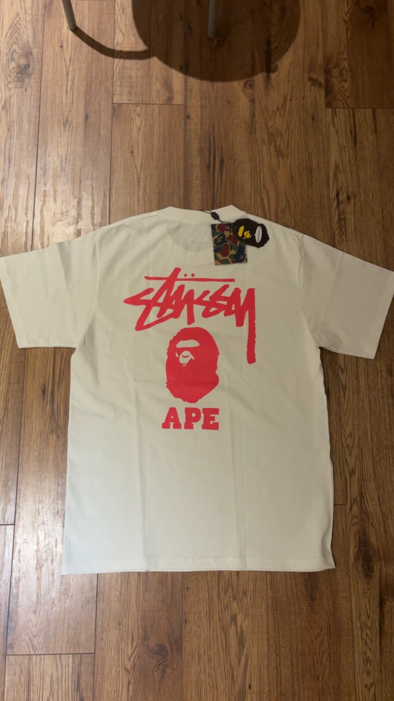 Stussy x BAPE T-Shirt - photo 3