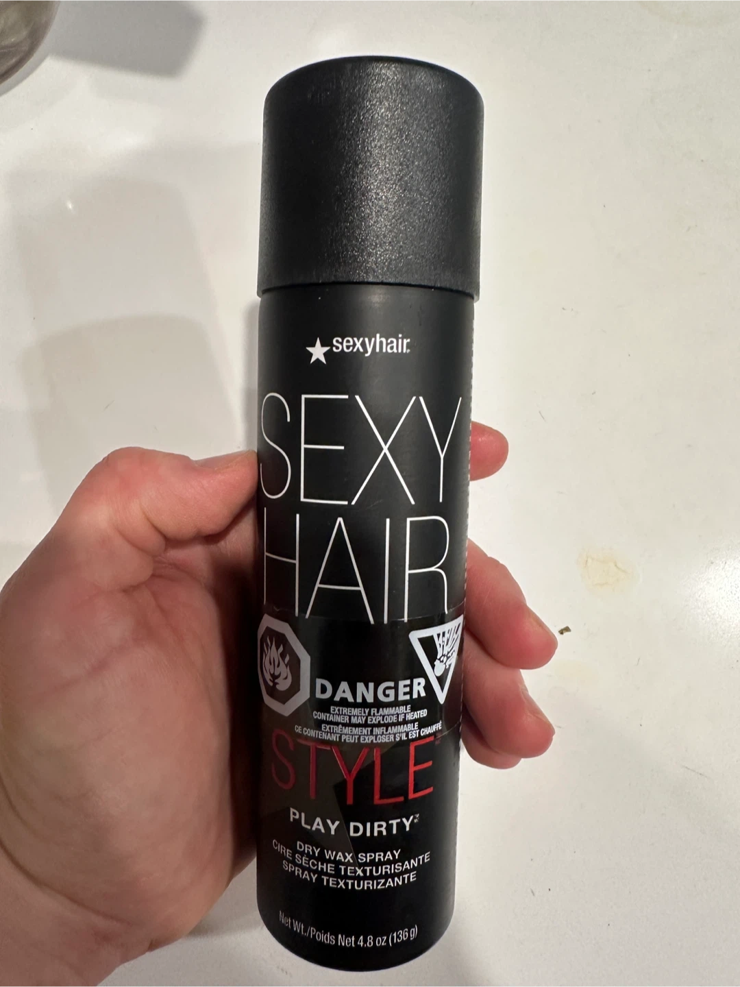 SexyHair Style Play Dirty Dry Wax Spray