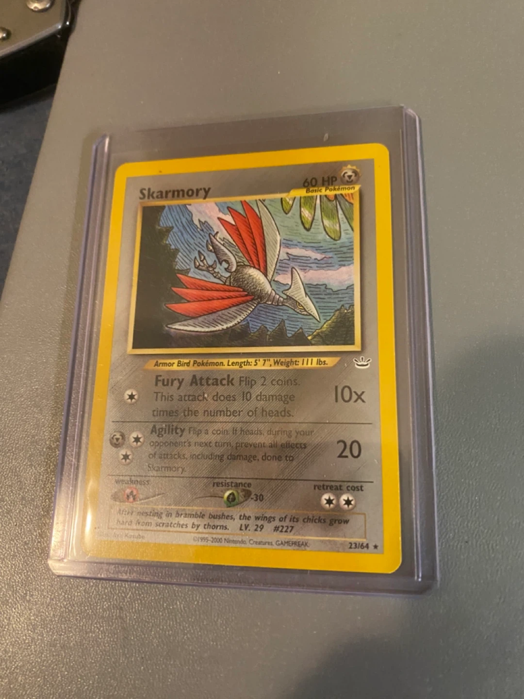 Skarmory Pokemon Card