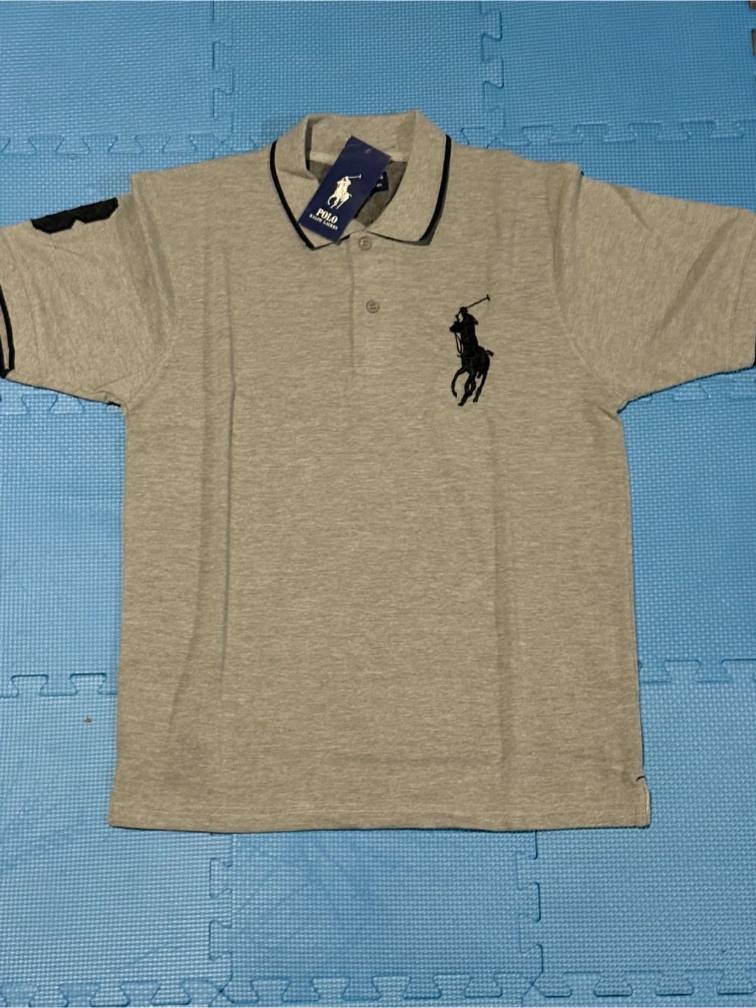 New Ralph Lauren Polo Shirt - Grey
