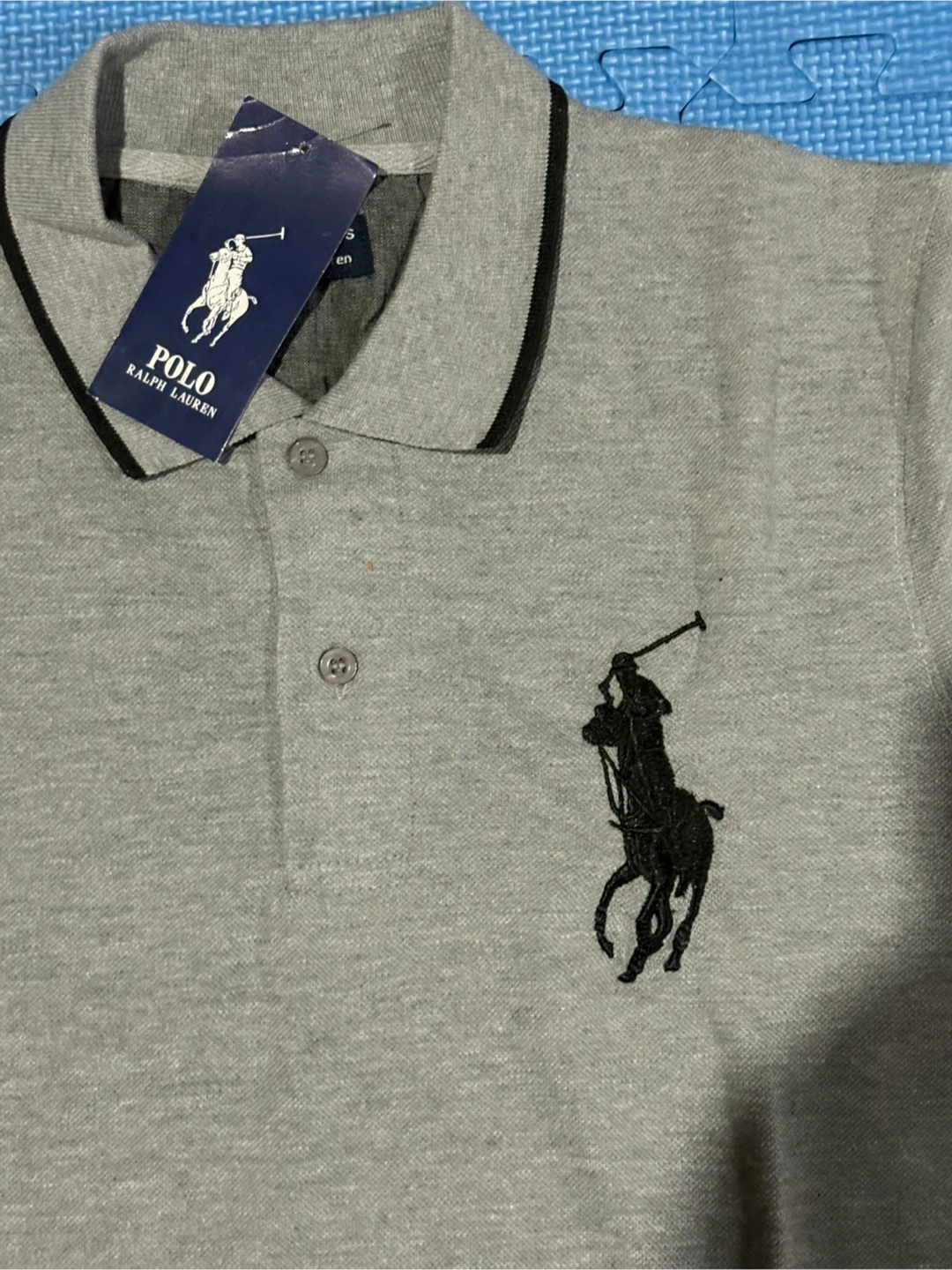 New Ralph Lauren Polo Shirt - Grey - photo 2