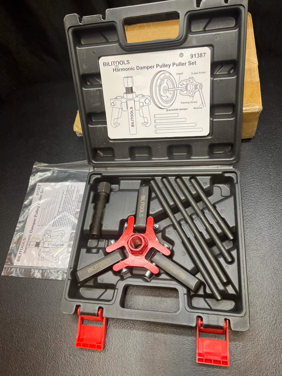 Bilitools Harmonic Damper Pulley Puller Set - Like New!