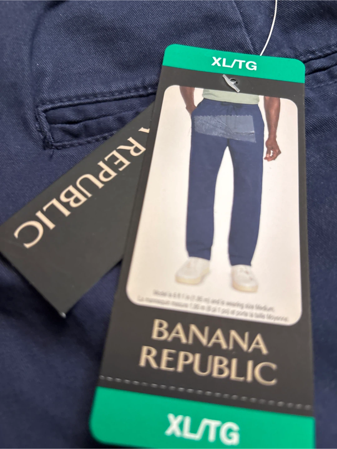 New Banana Republic XL/TG Pants - Navy Blue - photo 2