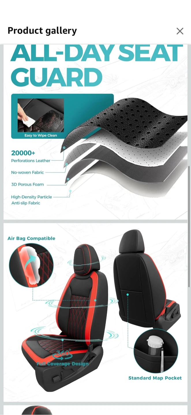 FEINEPRO Seat Covers – Chevy Colorado 2015–2022 - photo 4