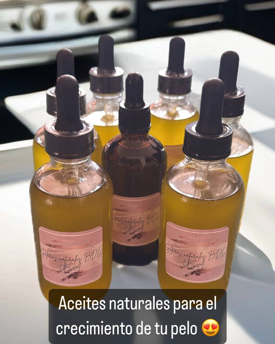 Goteros Naturales BDL Hair Growth Oil