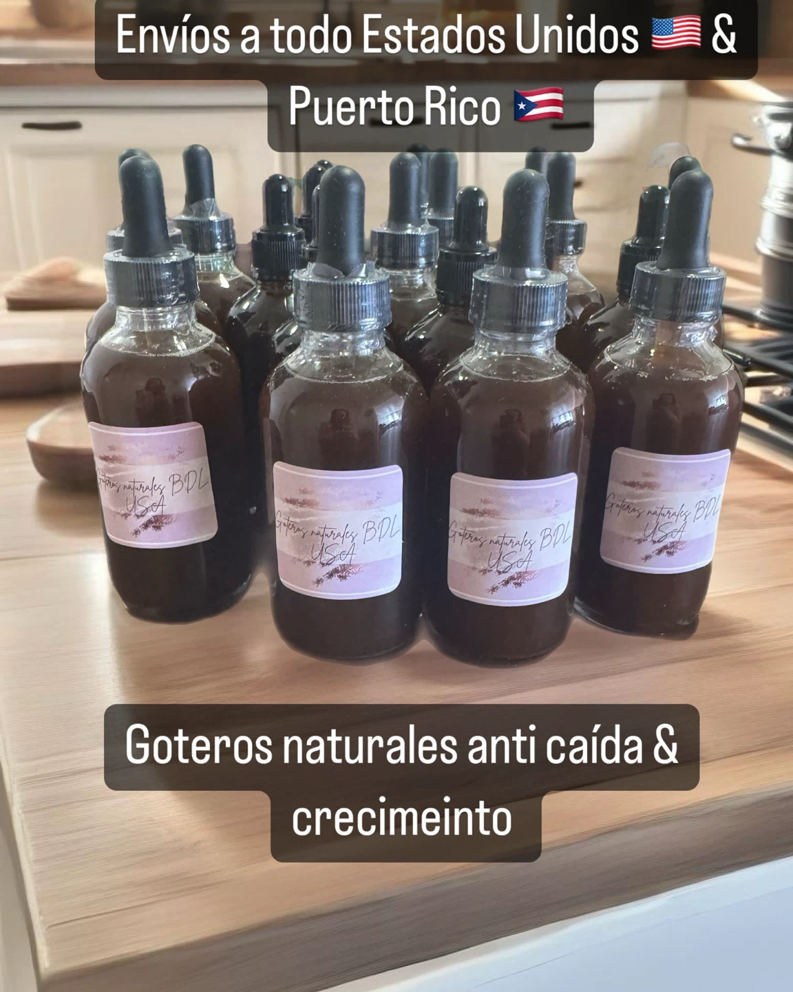 Goteros Naturales BDL Hair Growth Oil - photo 2