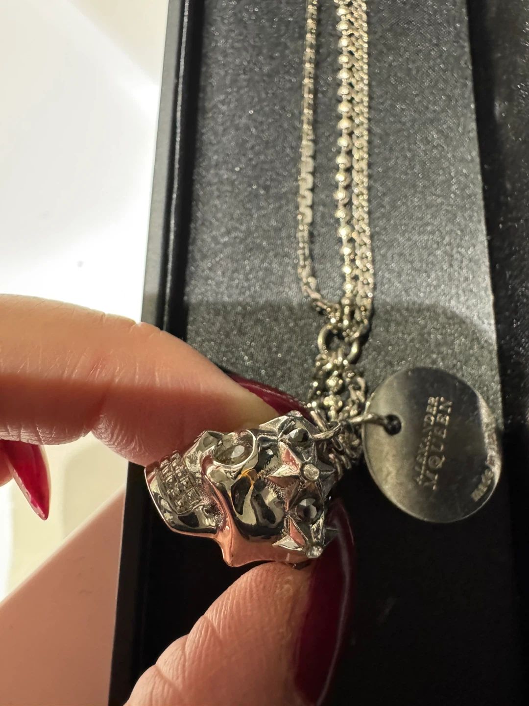 Authentic Silver Alexander McQueen Bracelet - photo 3