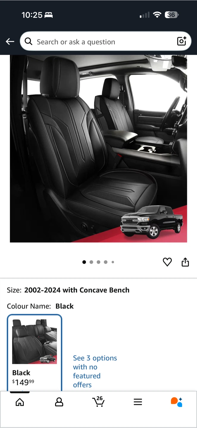 FREESOO Seat Covers – RAM 1500 / 2500 / 3500